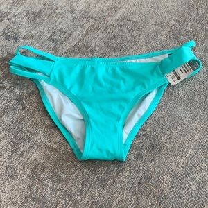 Seafoam green Victoria secret pink swim bottom NWT